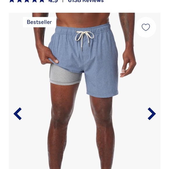 NWOT Fair Harbor The One Short Size S - Picture 4 of 9